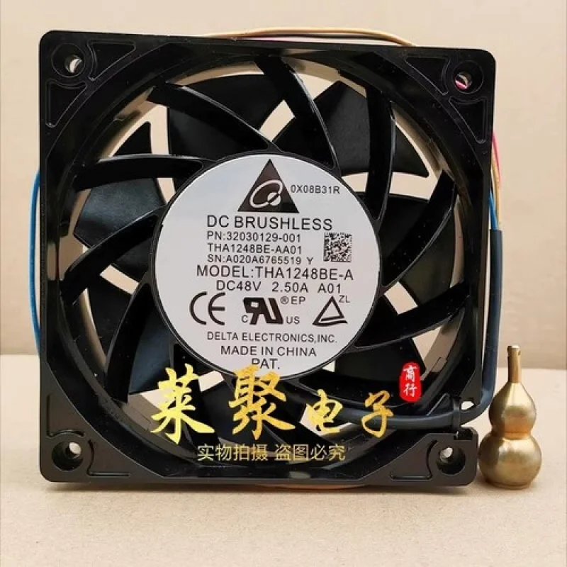 

C for Delta THA1248BE-A 12038 DC48V 2.50A 12CM 4-Wire Violent Aluminium Frame Cooling