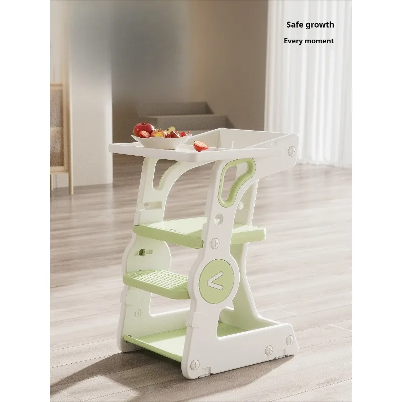 

Multi-Functional Baby High Chair - Adjustable Growing Chair for Home Kindergarten, Convertible to Learning Seat with Backrest