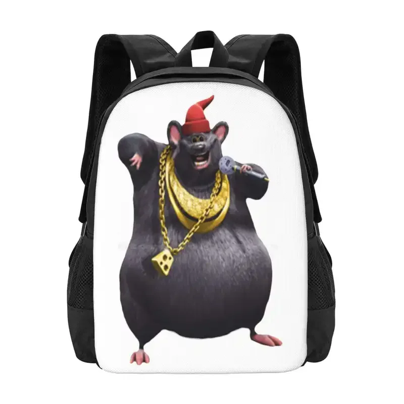 Biggie Cheese Print Hot Sale Schoolbag Backpack Fashion Bags Biggie Cheese Mr Bombastic Back Barnyard Otis Peck Freddie Wild