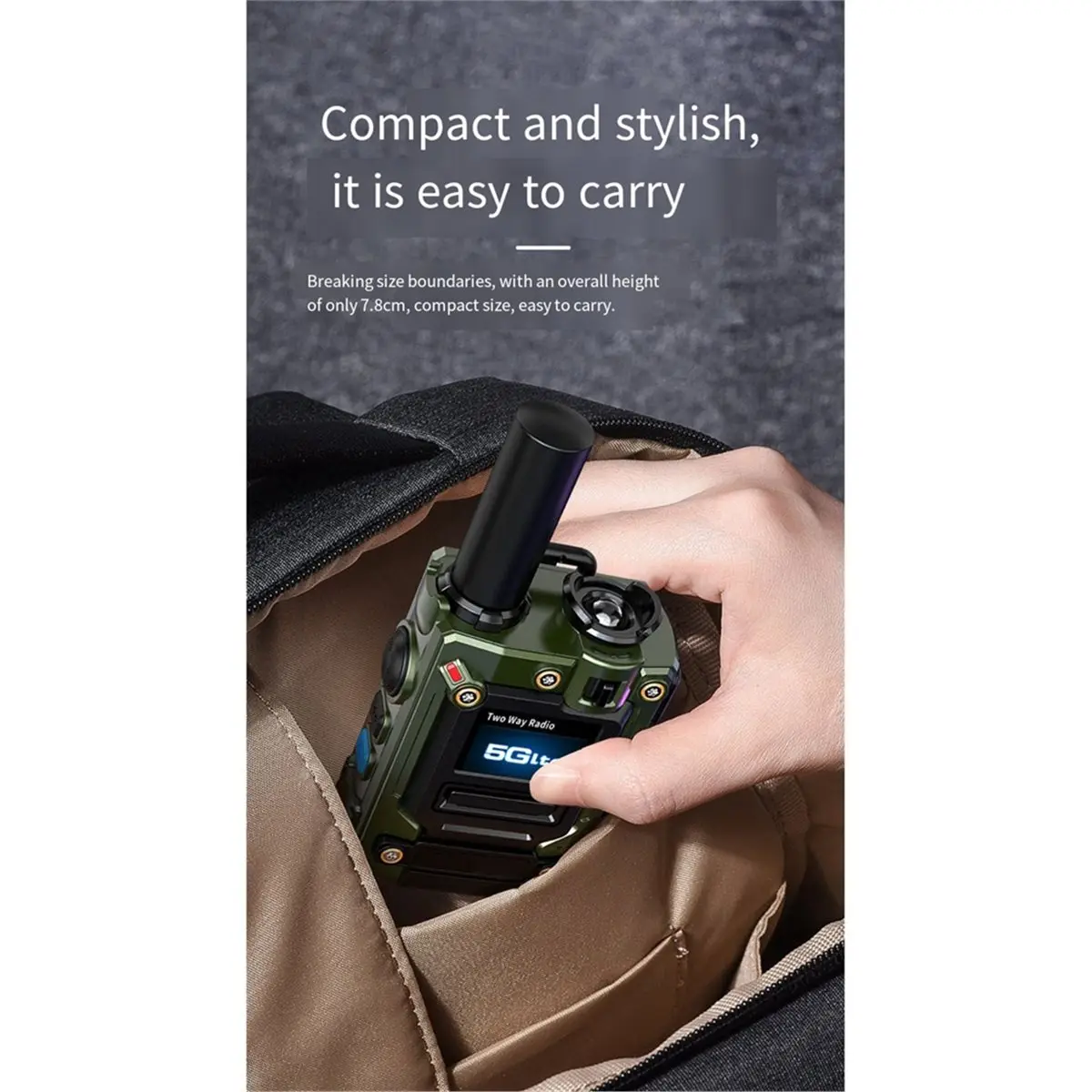 【MUST-HAVE LIST】 POC Walkie Talkie Long Range 5000 Kilometers Remote Digital Intercom Global 4G /5GNetwork Walkie Talkie