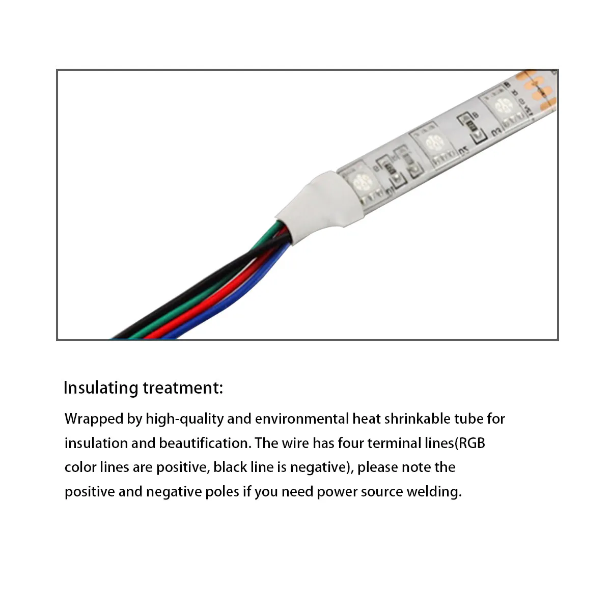 10M 4 Pin LED Strip Extension Cable Compatible with 5050 and 3528 Rgb LED Tape Flexible Easy to Cut Weld Join Adapter Plug Jack