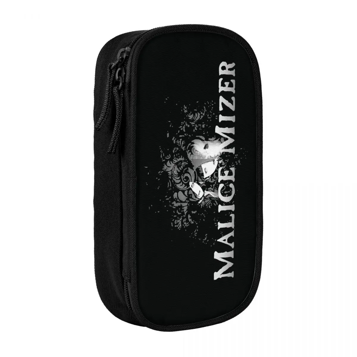 Cool Pencil Case Mens Funny Malice Mizer Movie Fans Pencil Pouch Back To School Pencil Cases Kids Double Layer School Supplies