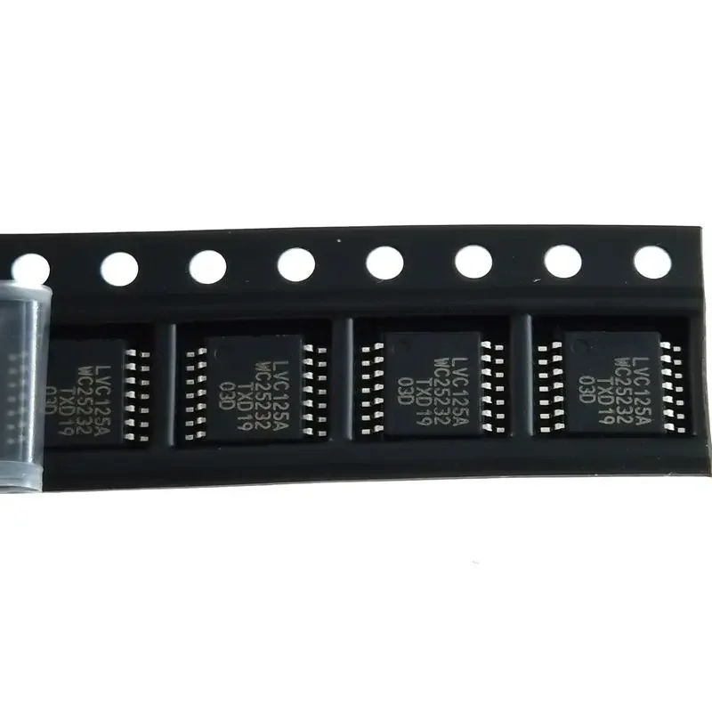5PCS/LOT 74LVC125APW silk screen LVC125A TSSOP16 three-state output quad buffer