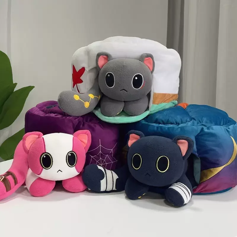 

Animation Anime Plush Peripheral Derivatives Super Soft Short Plush Pp Cotton Cat Cake Toy Pillow Doll Detachable Doll Honkai