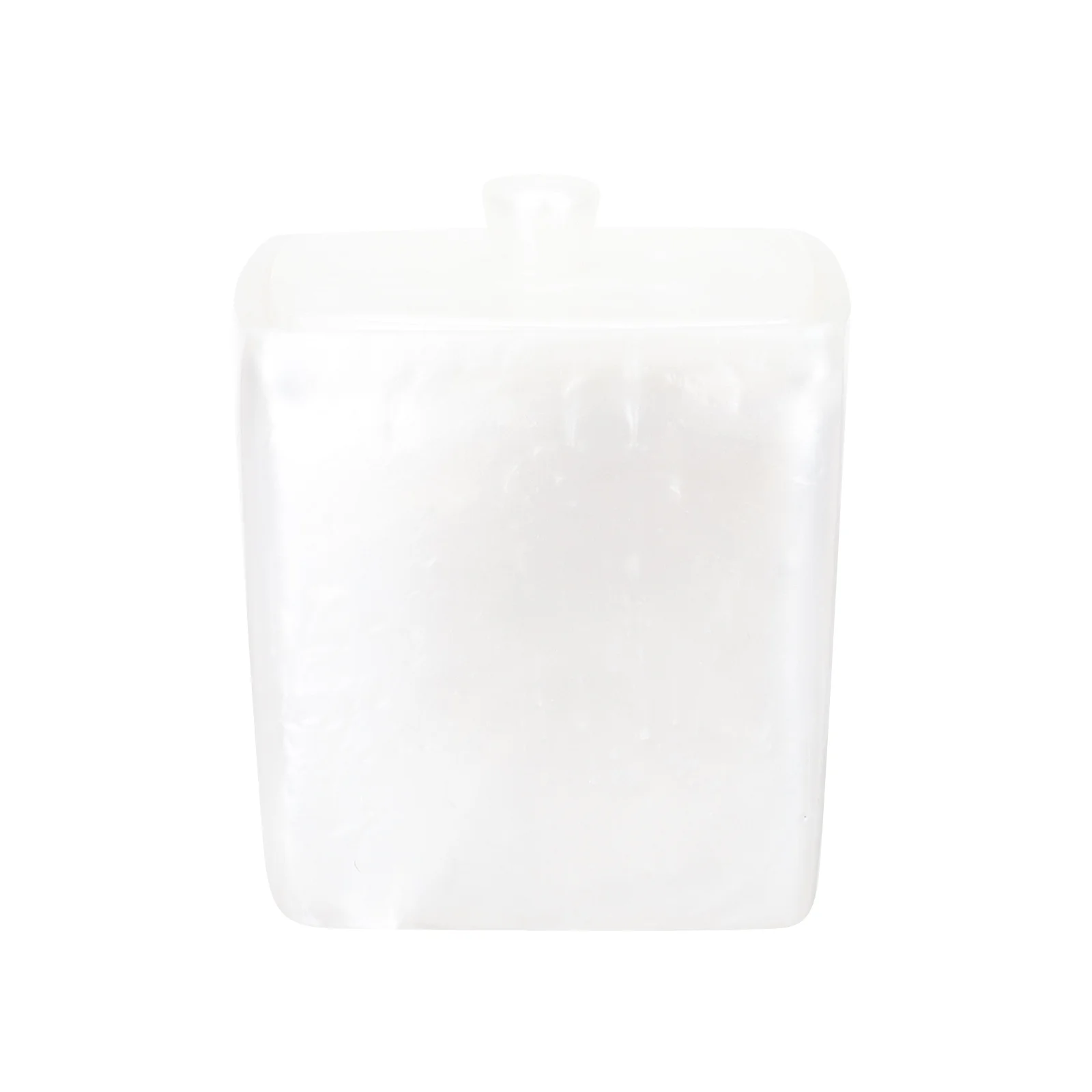 

Makeup Cotton Storage Box Resin Large Capacity Organizer For Nail Pads Eyelash Jewelry Tools Sundries Container