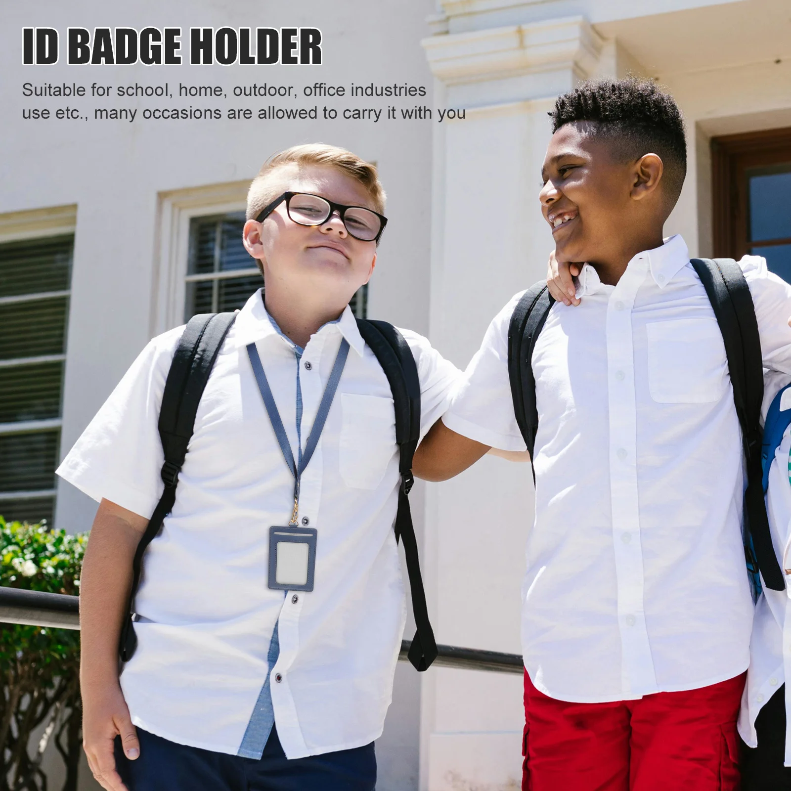 

Clear Id Card Sleeve Badge Protector Work Employee Id Card Holder Lanyards Badge Sleeve Clear Sleeves for Cards