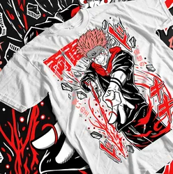 Jujutsu Kaisen Gojo Satoru T-Shirt Megumi Itadori Yuji Sukuna Shirt All Size