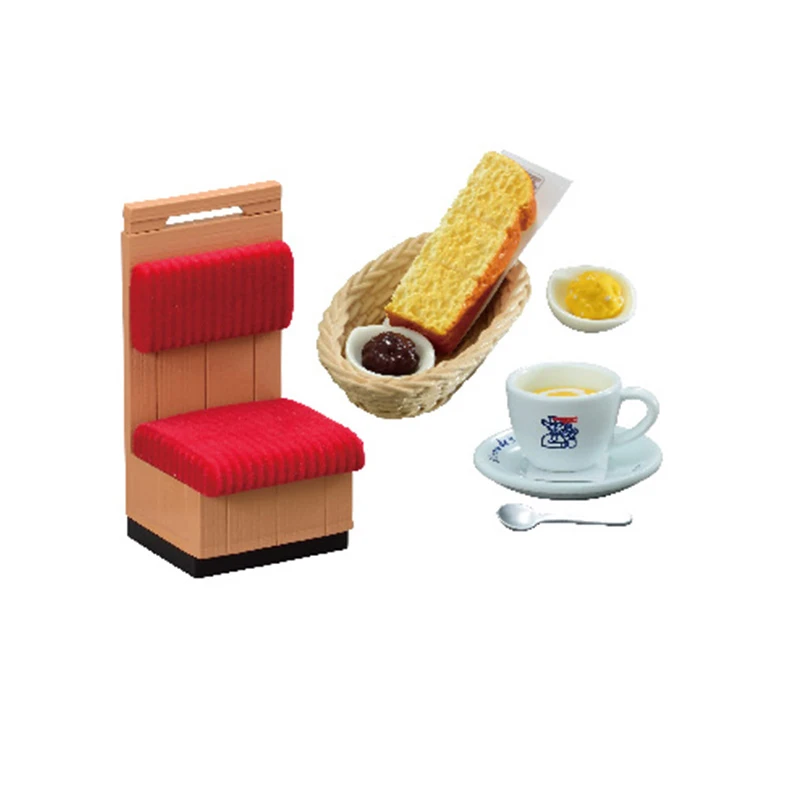 لعبة الرسوم المتحركة الأصلية ألعاب المشهد المصغر الطرفي مجموعة شخصيات KEMEDA'S Coffee Gacha Anime Action Model