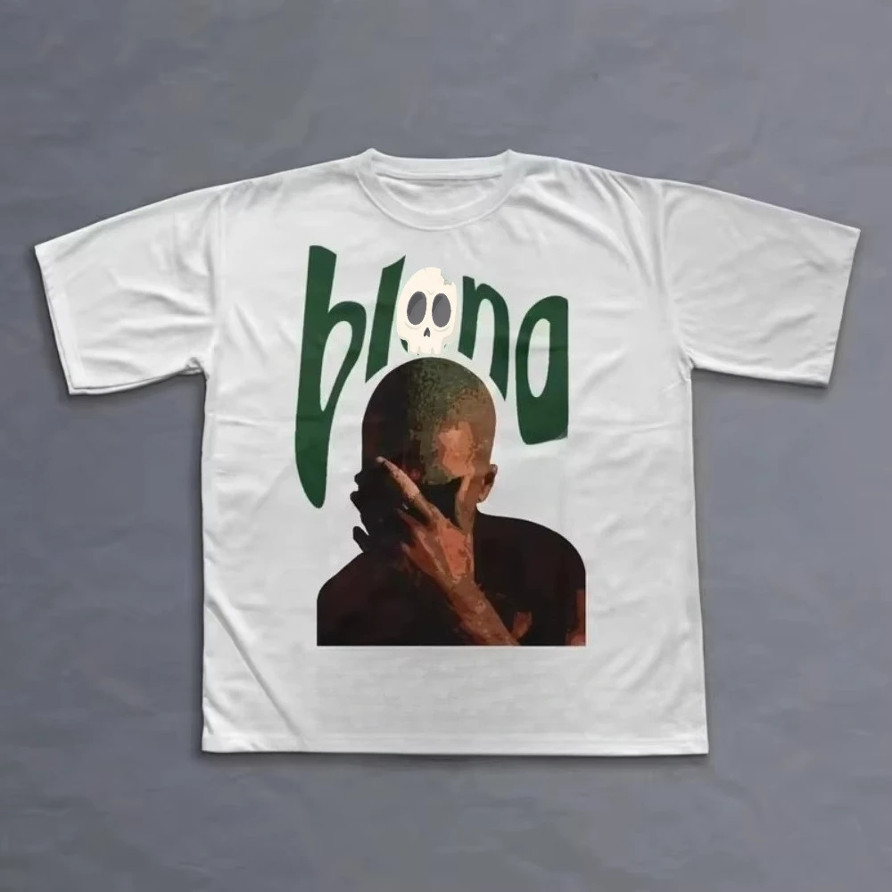 مغني الراب ريترو الجرافيك تي شيرت الرجال النساء الهيب هوب ألبوم الملابس تي شيرت Y2k موضة القطن تي شيرت الخريف والشتاء الملابس الداخلية #1