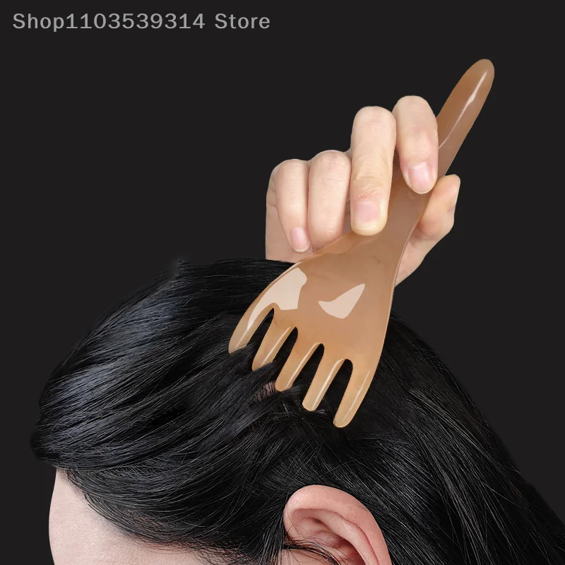 Multi-function Head Massager Shoulder Neck Meridian Five Claw Comb Scalp Relaxation And Stress Reduction Scraping Stick