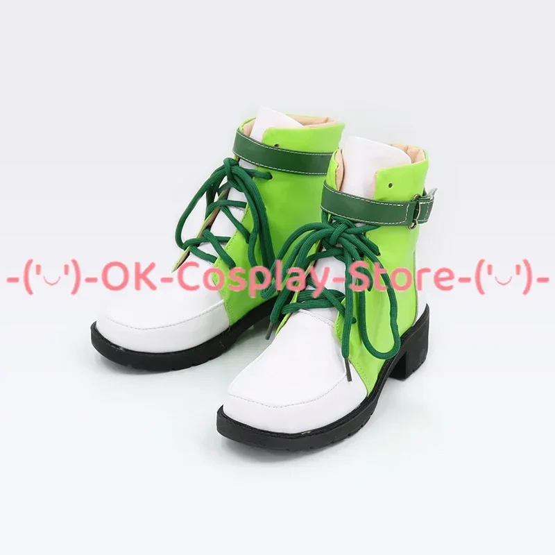 [Customized] Game Identity V Little Girl Cosplay Shoes Zookeeper Anime Roleplay Prop Halloween Carnival Party PU Leather Boots