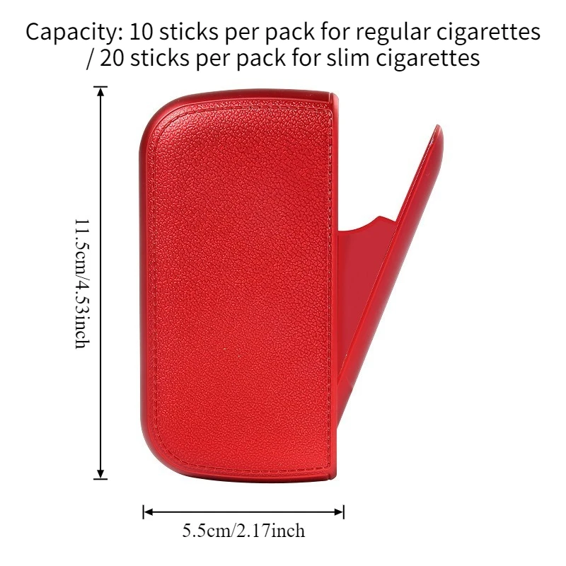1Pc Portable Press-to-Close Cigarette Case Airtight Waterproof Odor Proof Smoking Storage Holder Accessories