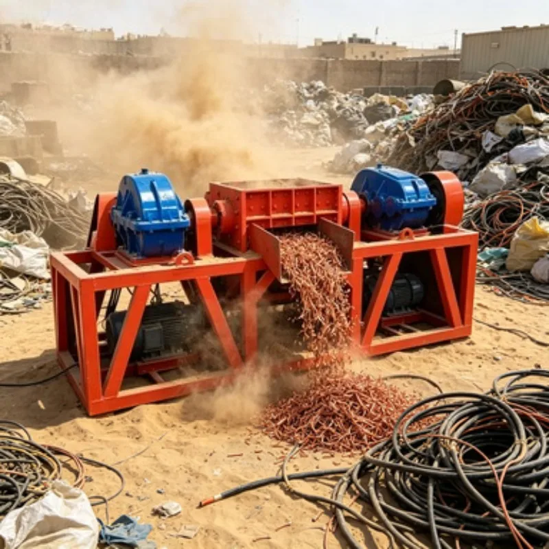 CE Certified Diesel Wood Shredder For Agricultural Waste