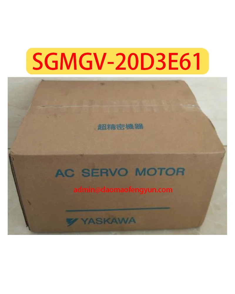 Original Genuine SGMGV-20D3E61 Brand new Servo motor，SGMGV 20D3E61，Fast shipping