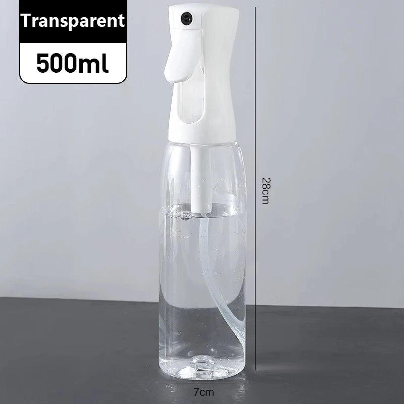 200/300/500ml High Pressure Spray Bottles Refillable Bottles Continuous Mist Watering Can Automatic Salon Barber Water Sprayer