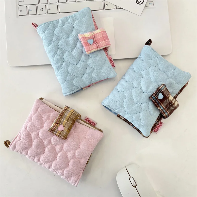 A6 Handmade Book Cover, Niche Love Fabric Handbook Cover Life Record Handbook Student Loose Leaf Notes Diary,Gift To Friend