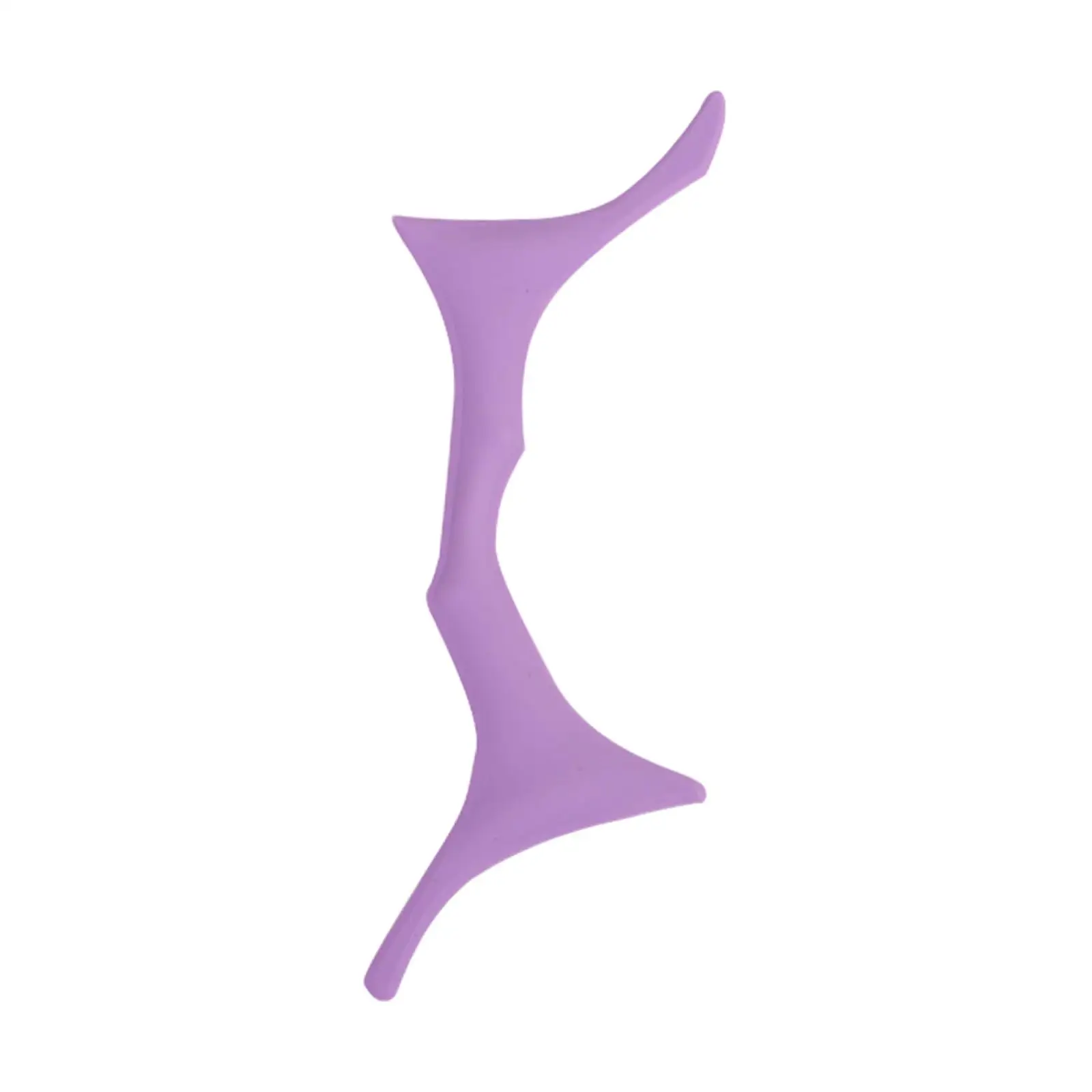 Eyeliner Stencils Silicone Eye Makeup Aid Tool Reusable Winged Tip Applicator for Eyebrow Shaping and Liner Designs