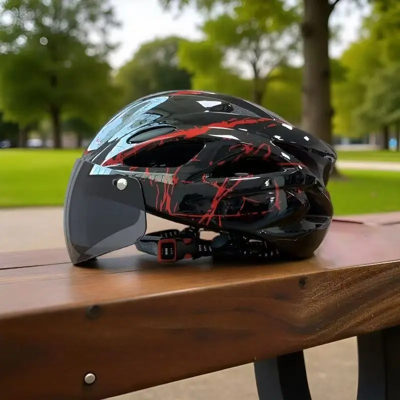 Picture 4: Bicycle Helmet Ultra Light Breathable Bike Helmet Men Women Mountain Bike Summer Helmet Adult Safety Riding Cycling Helmet