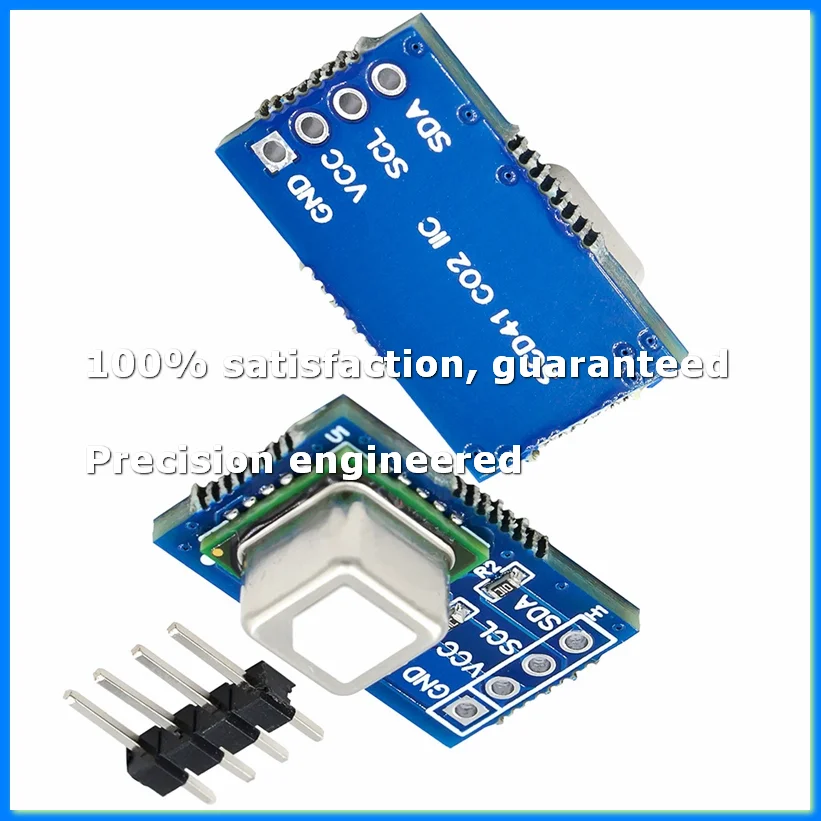 SCD41 Gas Sensor Module Detects CO2 Carbon Dioxide Temperature and Humidity in One Sensor I2C Communication B-A28R