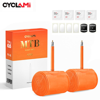 New Version Ultralight Bike Inner Tube 26 27.5 29 Inches MTB Bicycle TPU Material Tire 45mm French Valve Cycling Tube CYCLAMI