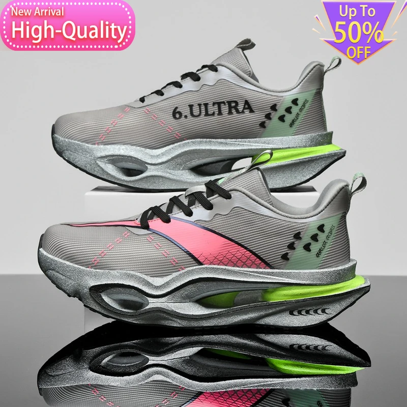 

Летние хиты продаж: устойчивые спортивные кроссовки для мужчин и женщин, легкие кроссовки для марафона и тренировок, модные уличные кроссовки для ходьбы