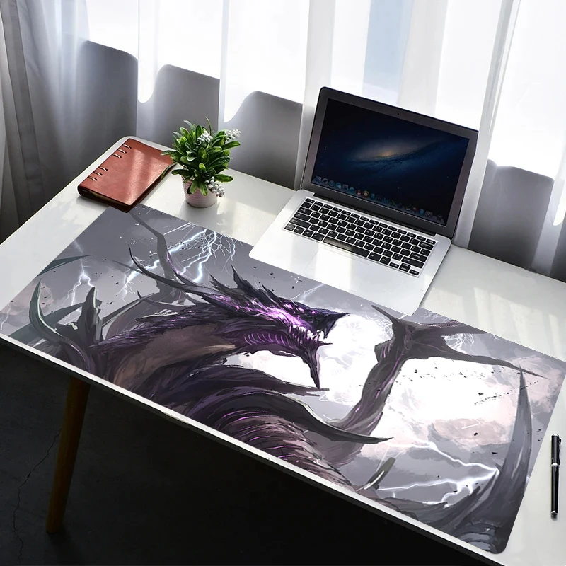 

Mouse Pad PC Non Slip Rubber Cartoon HD Mousepad Laptop Gamer Cabinet Keyboard Pad Dragon Office Computer Gaming Desk Mouse Mat