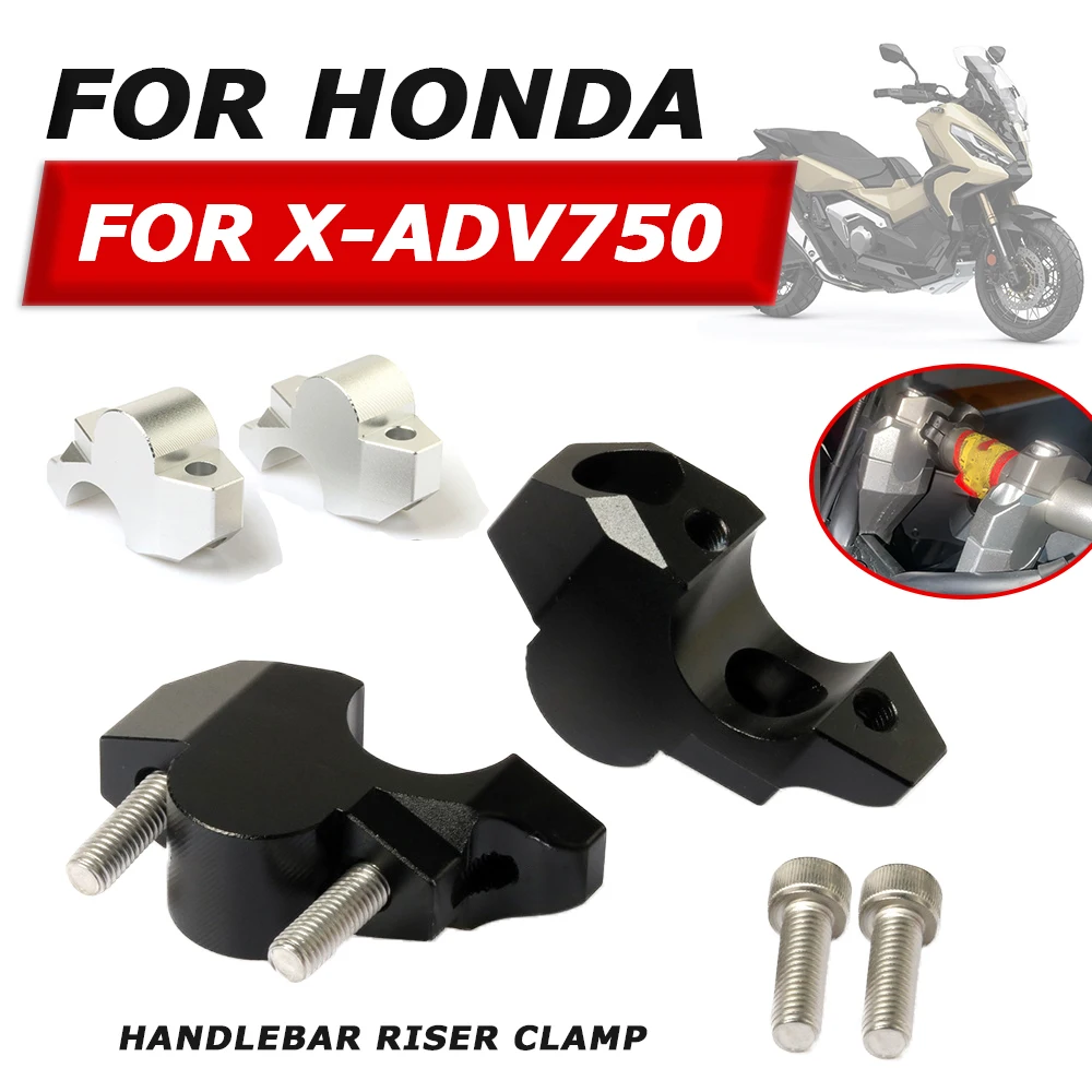 

For Honda X-ADV 750 X-ADV750 XADV 750 XADV750 2022 2023 Motorcycle Handle Bar Riser Clamp Extend Handlebar Heightening Move Back