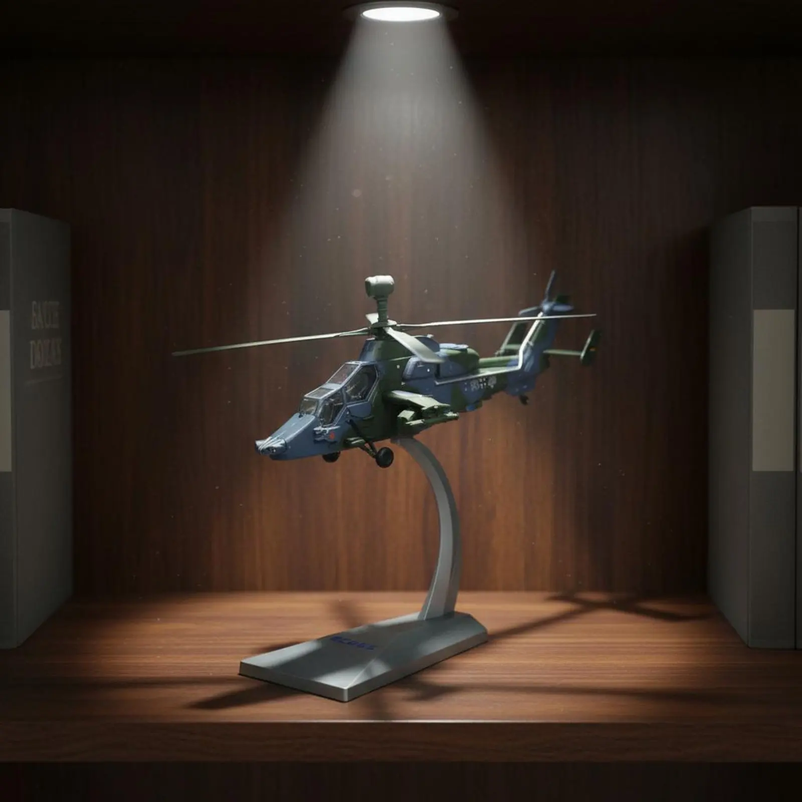 

EC665 Tiger Model Collector's Grade 1:72 Scale Helicopter Model Highly Detailed for Collectors