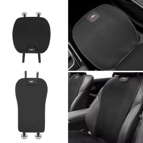 Car Ice Silk Seat Cover Front Rear Cushion Protector Pad For FIAT 500 Abarth Linea Ducato Tipo Punto Stilo Panda Fiorino Doblo B
