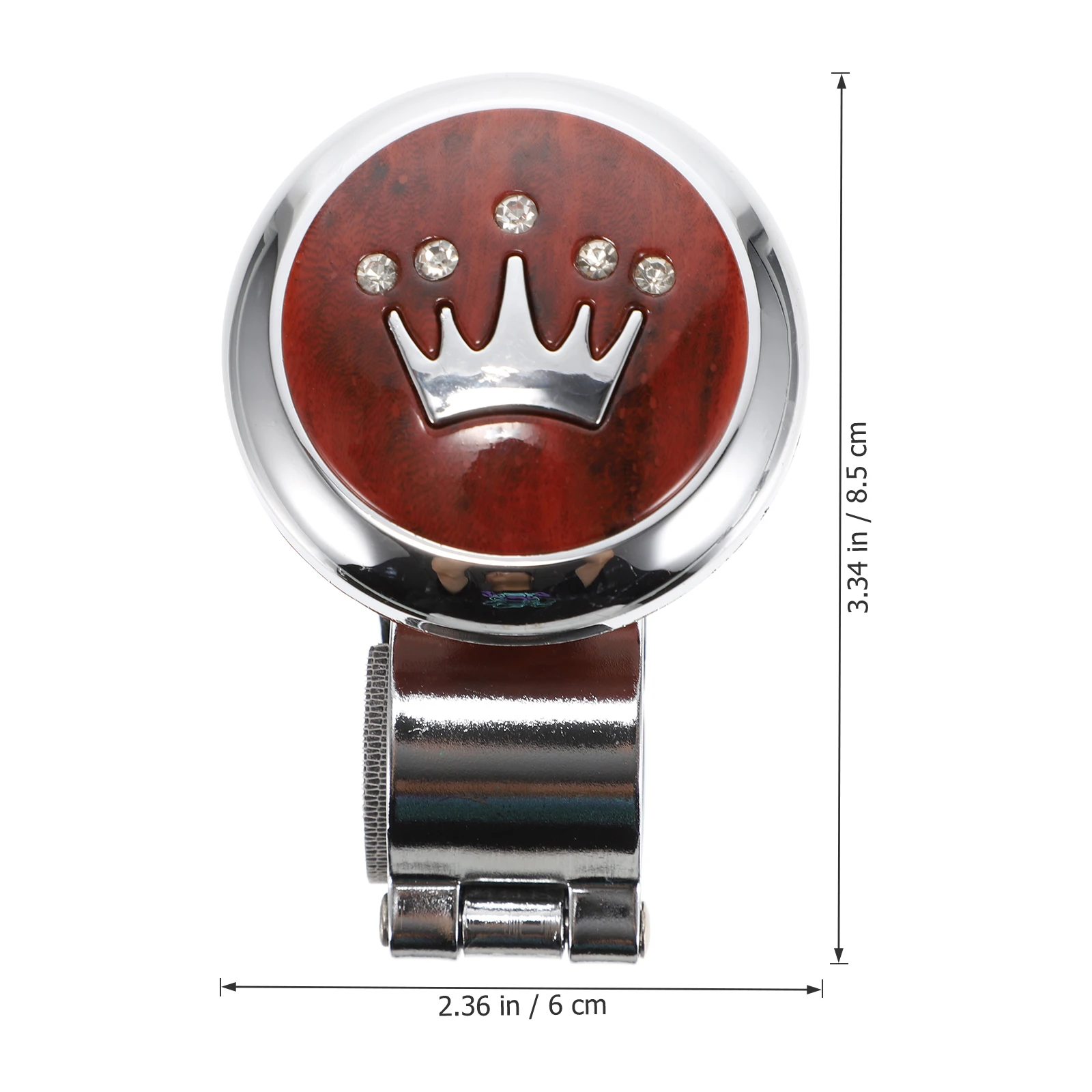 

Steering Wheel Booster Knob Car Supplies Auxiliary Ball Durable ABS Material Professional Driver Use