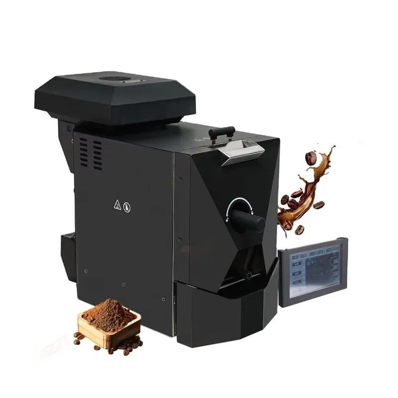 Easy to Operate Electric Coffee Bean Roaster with 304 Stainless Steel for Small Spaces Compact Home Use
