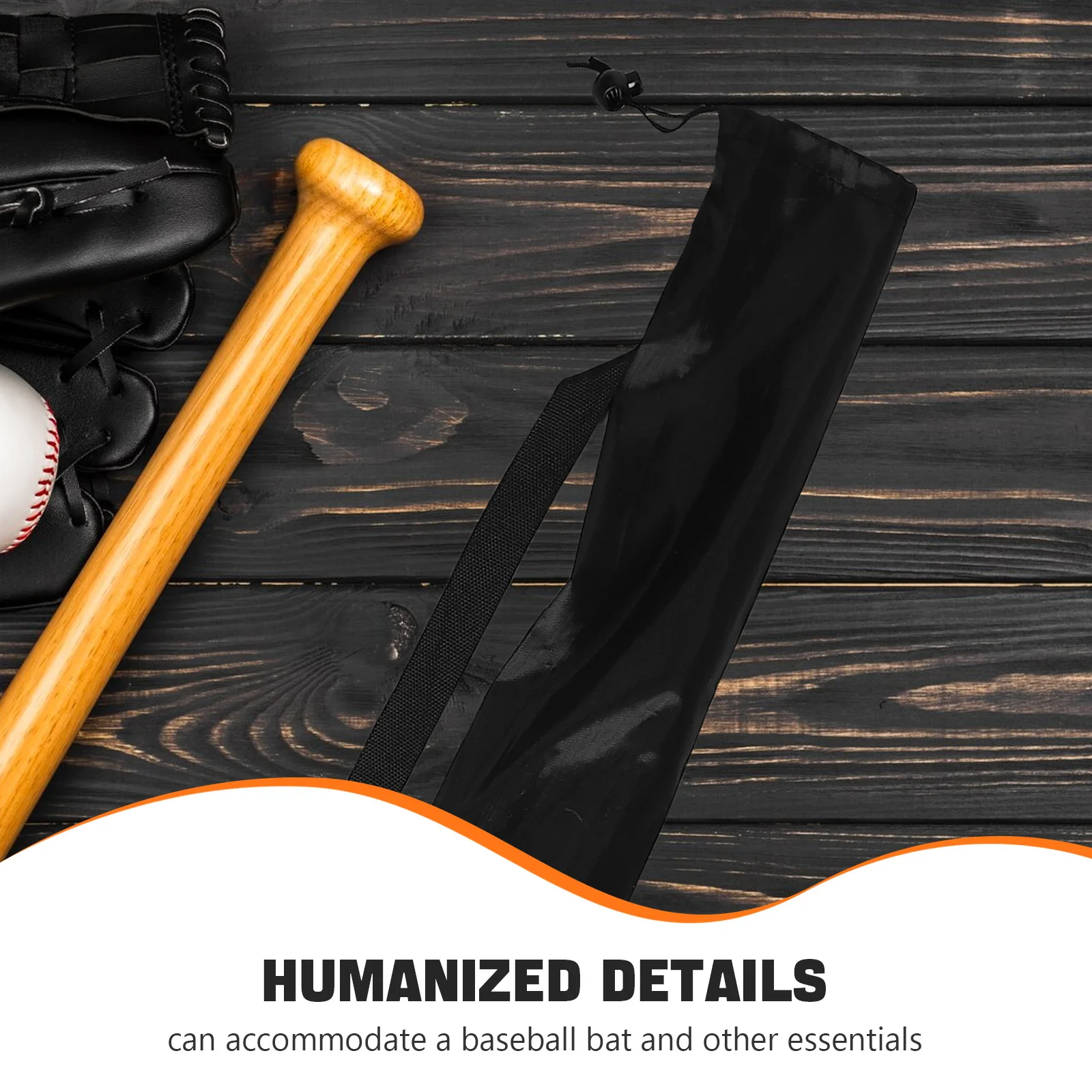야구 배트 스틱 홀더 방수 옥스포드 천 내구성 휴대용 슬리브 보호 커버 백팩 조절 가능한 스트랩 스포츠 가방