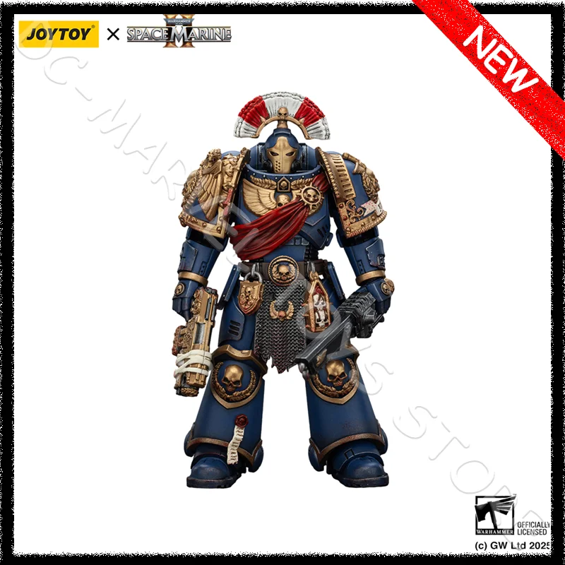 

JOYTOY 1/18 Warhammer 40k Ultramarines Relic Secundus Armour With Artificer Bolt Rifle Chainsword And Bolt Pistol Action Figure