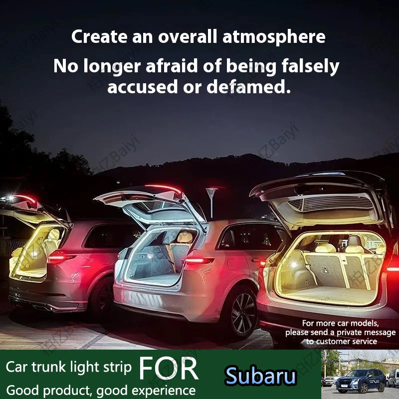 

Для Subaru Полный диапазон задних фонарей багажника для автомобилей, внедорожников, сиданов, задних фонарей, окружающих фонарей, автоматических 200 см 400 см