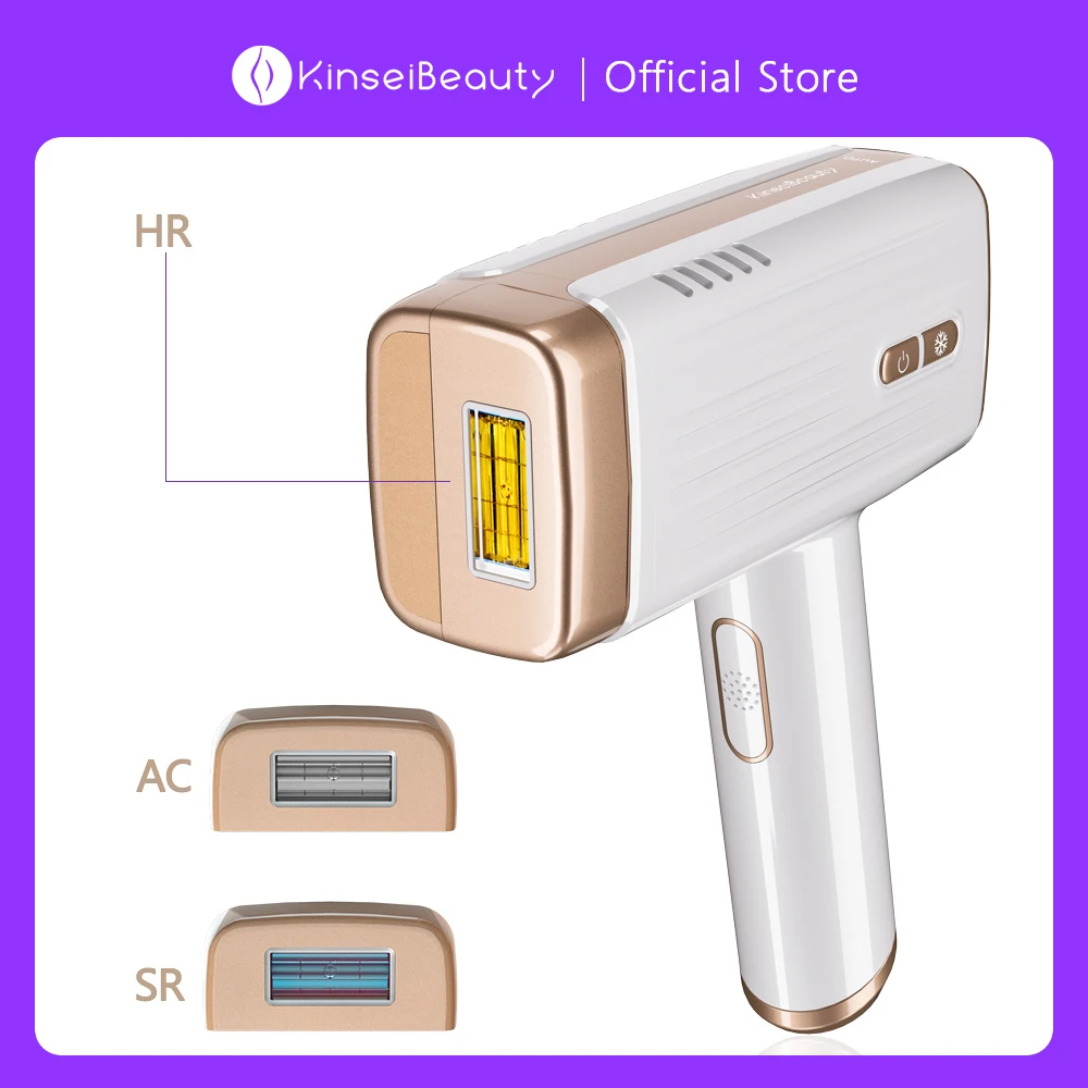 

KinseiBeauty Laser IPL Epilator Laser Hair Removal Device Ice Cool Laser Home Tool Professional Painless Hair Removal Machine