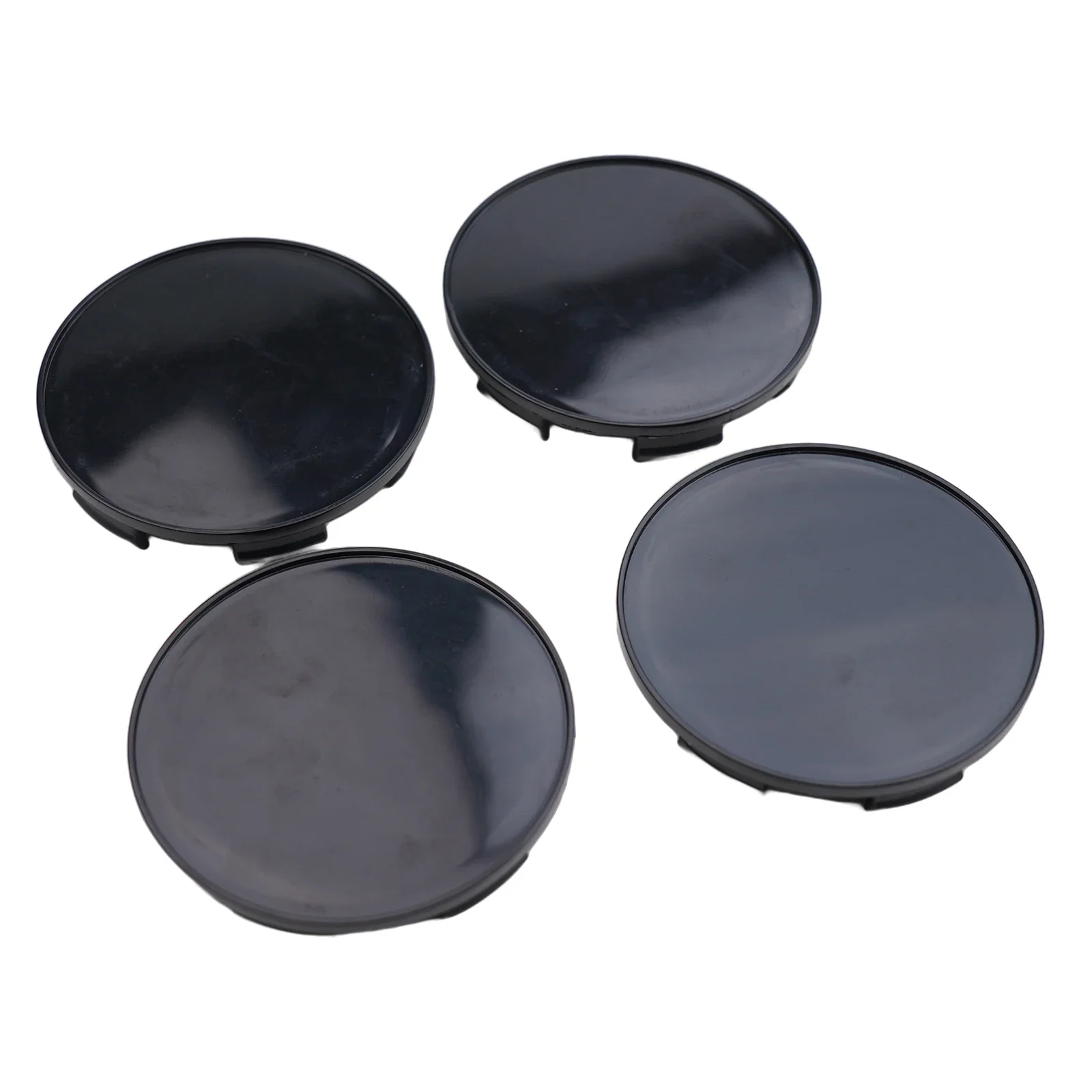 Wheel Center Cap Easy To Install And Durable Car Wheel Centre Hub Cover Set Of 4 ABS Plastic In Black 64mm/70mm Diameter