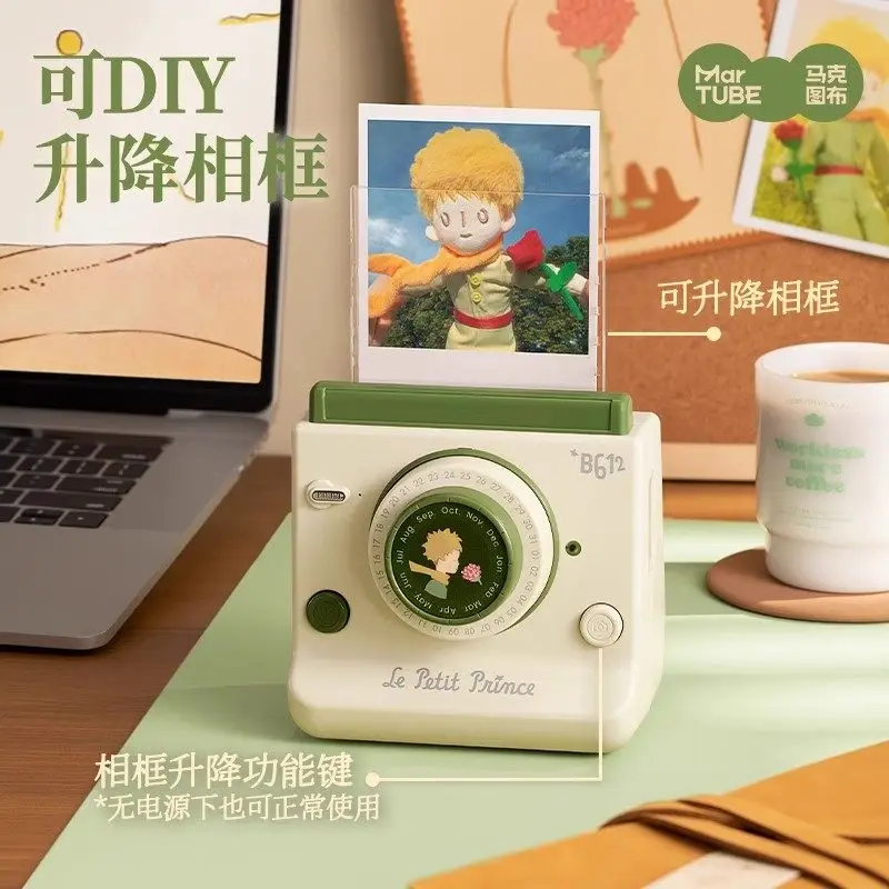 

MarTUBE Le Petit Prince Instant Camera Shaped Bluetooth Speaker Desktop Decor Gift For Boyfriend Girlfriend Birthday B612