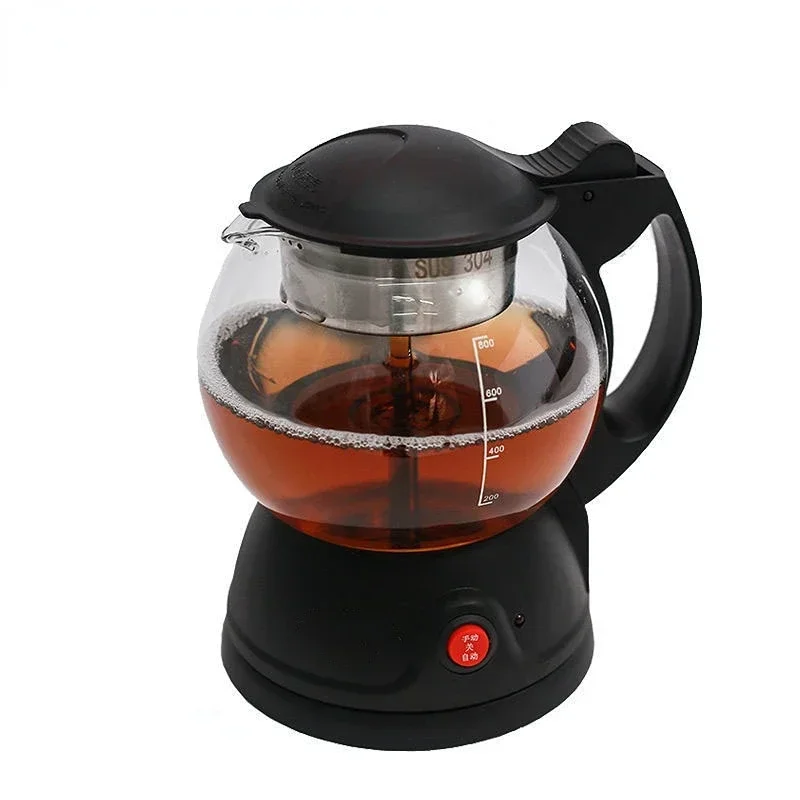 0.8L Household black tea maker automatic steam black teapot glass multifunctional electric kettle health pot boiling teapot