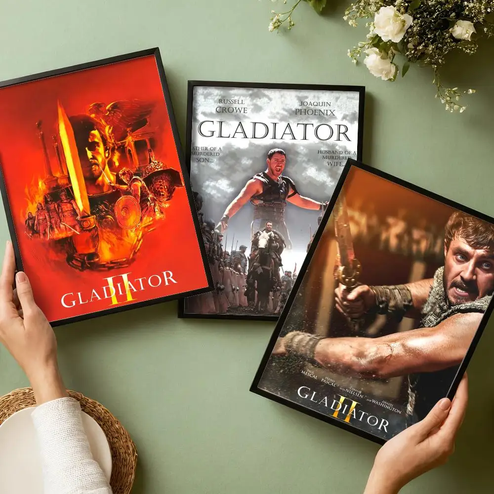 Movie G-Gladiator Poster Decorative Wall Art Stickers Mural Photo Print for Home Living Room Hallway Decor