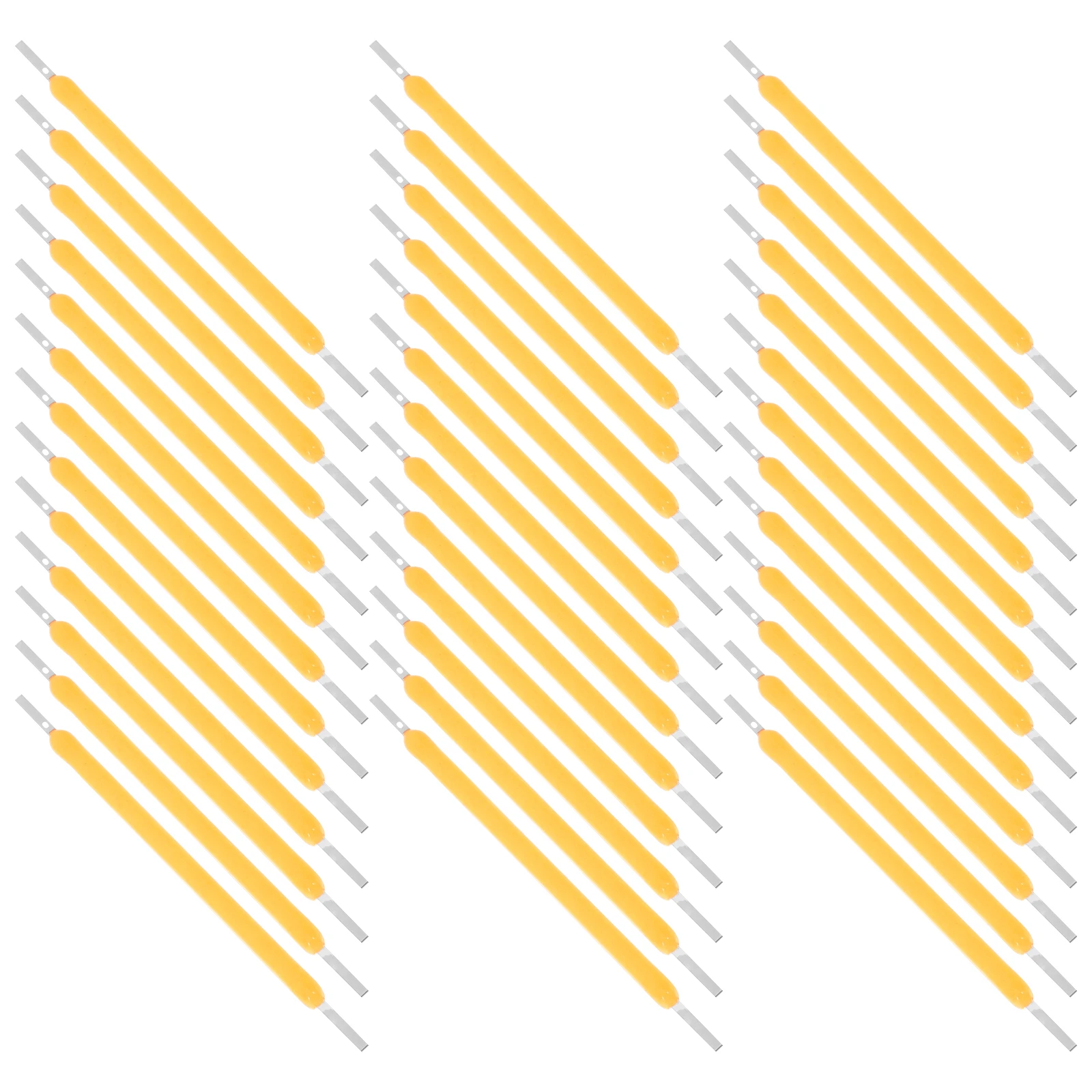 

100 шт. 2700 К теплая светодиодная жесткая лампочка накаливания, компонент, простая установка, уютная атмосфера, жесткая светодиодная лампа накаливания, часть