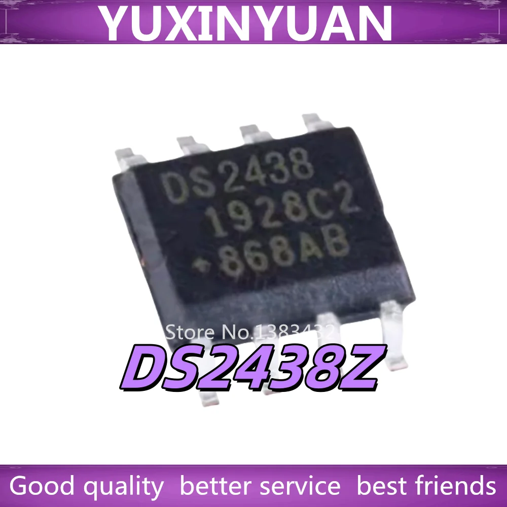 （5/PCSs） New Original DS2438Z DS2438 SOP8 Intelligent battery controller chip In Stock