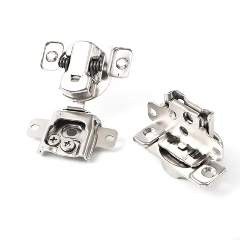 

581E 8pcs/pack Iron Cabinet Hinges Soft Close Functionality Furniture Hinges US Type
