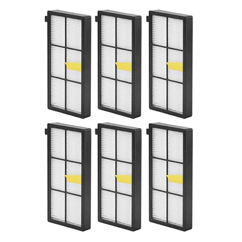 Filtre Hepa pour aspirateur Irobot Roomba série 900, kit de pièces, 800, 805, 850, 860, 861, 866, 870, 880, 890, 960, 980, 6 pièces