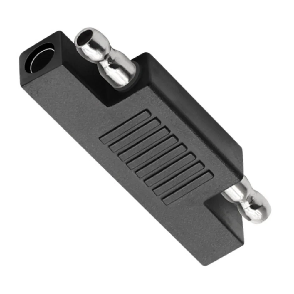 For SAE Male to Male Polarity Reversal Adapter Pack 5 Pcs for 12V 24V DC Applications ABS Housing PVC Protection