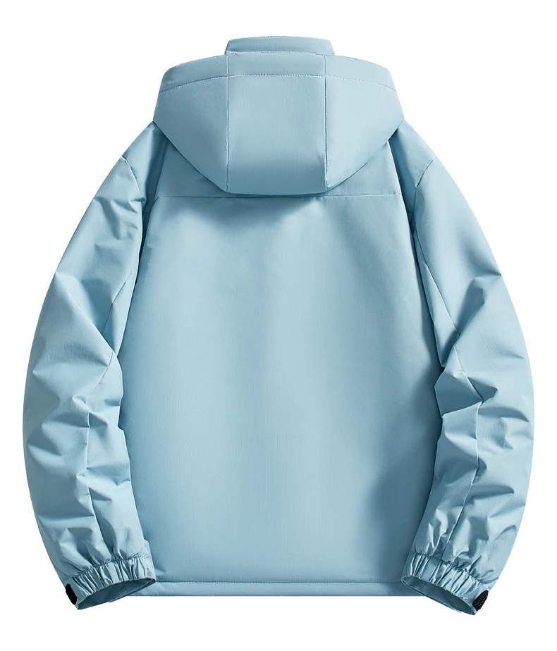 LNGXO Warme Fleecejacke für Damen, wasserdicht, winddicht, Winter-Windjacke, Wandern, Camping, Skifahren, Klettern, Regenmantel, Graphen-Innenseite – Detail 16
