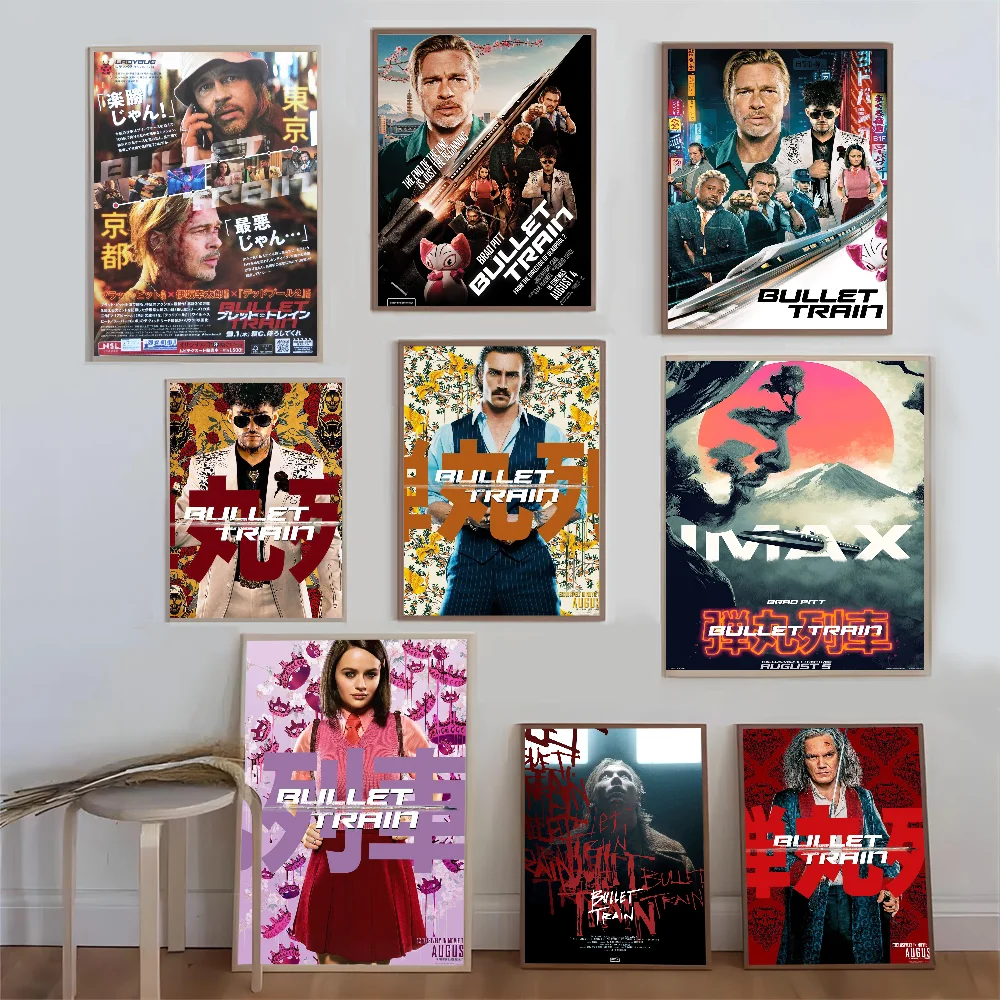 

Bullet Train Movie Good Quality Prints And Posters HD Quality Poster Wall Art Painting Study Home Decor