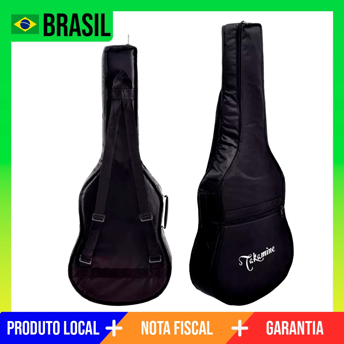 Padded Cover Bag For Takamine Guitar With Straps And Pocket