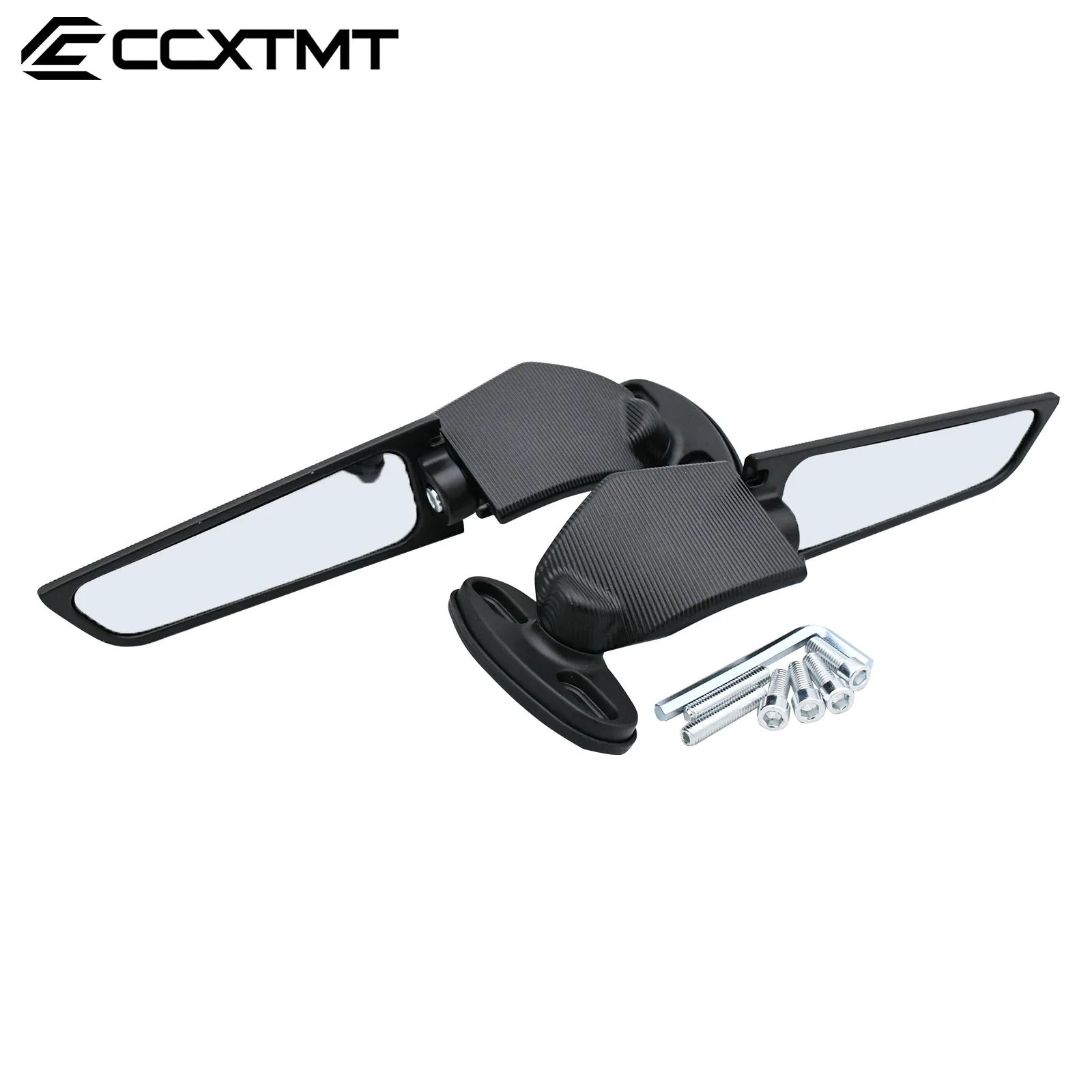 Motorrad Spiegel Modifizierte Wind Flügel Einstellbare Dreh Rückspiegel Für Ducati Aprilia Honda Suzuki Yamaha Kawasaki BWM KTM – Detail 3