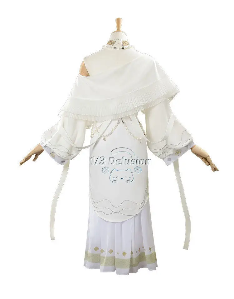 

Arknights Shu (Rhythm Linkage) Cosplay Costume Shimmering Monument Chinese Fairy Dress Full Set Halloween Party Carnival Uniform