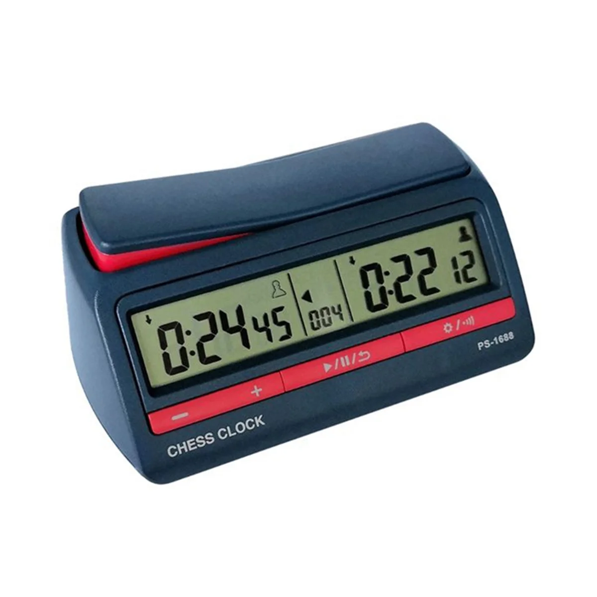 Reloj de ajedrez Digital avanzado profesional, cronómetro de juego de mesa con cuenta hacia arriba y hacia abajo, PS-1688